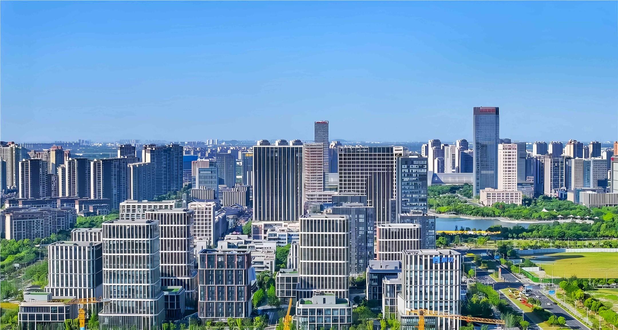 无锡产业商务区建筑群